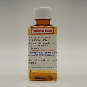 David Hosking’s Triple Action Acne Lotion