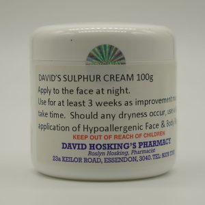Rosacea Cream – Sulphur Cream